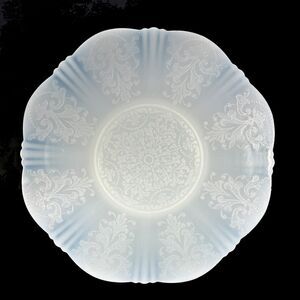 MacBeth Evans Glass Cake Plate